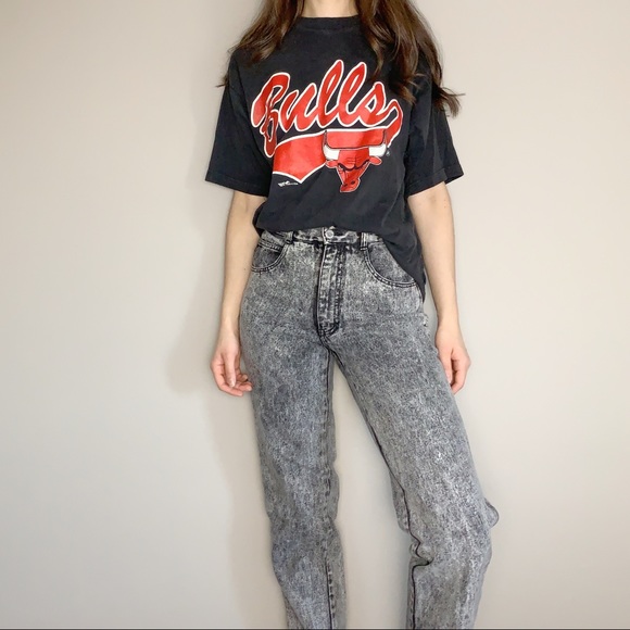 Vintage Denim - 90s acid wash ball jeans
